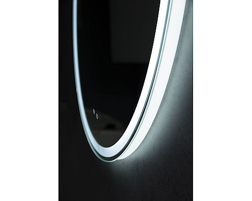 Приобрести Зеркало BelBagno 70 SPC-RNG-700-LED-TCH-SND с подсветкой с голосовым управлением и подогревом в магазине сантехники Santeh-Crystal.ru