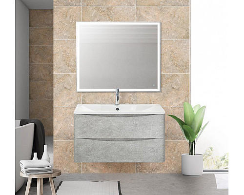 Santeh-Crystal.ru: Тумба под раковину BelBagno ACQUA-800-2C-SO-CVG подвесная Cemento Verona Grigio Купить Тумба под раковину BelBagno ACQUA-800-2C-SO-CVG подвесная Cemento Verona Grigio в магазине сантехники Santeh-Crystal.ru