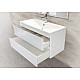 Заказать Тумба под раковину BelBagno ACQUA-1000-2C-SO-BL подвесная Bianco Lucido в магазине сантехники Santeh-Crystal.ru