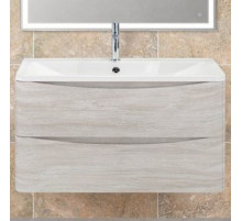 Тумба под раковину BelBagno ACQUA-1000-2C-SO-RVB подвесная Rovere Vintage Bianco