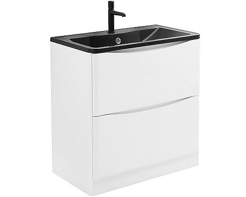 Купить Тумба под раковину BelBagno 100 ACQUA-1000-2C-PIA-BL Bianco Lucido в магазине сантехники Santeh-Crystal.ru