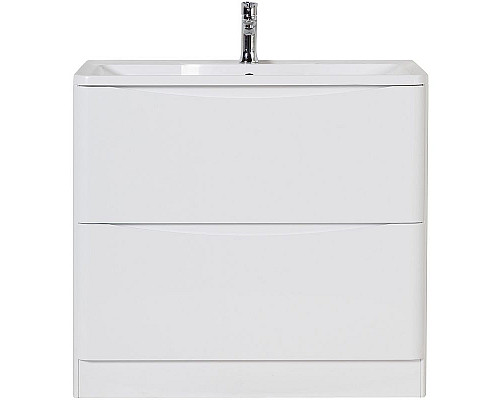 Купить Тумба под раковину BelBagno 80 ACQUA-800-2C-PIA-BL Bianco Lucido в магазине сантехники Santeh-Crystal.ru