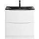 Купить Тумба под раковину BelBagno 80 ACQUA-800-2C-PIA-BL Bianco Lucido в магазине сантехники Santeh-Crystal.ru
