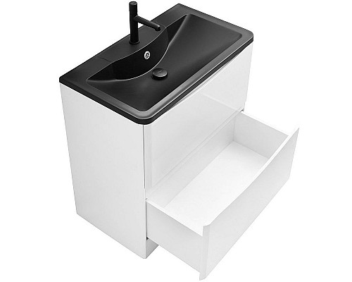 Купить Тумба под раковину BelBagno 80 ACQUA-800-2C-PIA-BL Bianco Lucido в магазине сантехники Santeh-Crystal.ru