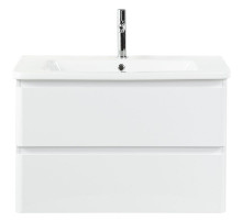 Тумба под раковину BelBagno 105 ALBANO-CER-1050-2C-SO-BL подвесная Bianco Lucido