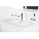 Заказать Тумба под раковину BelBagno 105 ALBANO-CER-1050-2C-SO-BL подвесная Bianco Lucido в магазине сантехники Santeh-Crystal.ru