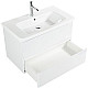 Заказать Тумба под раковину BelBagno 105 ALBANO-CER-1050-2C-SO-BL подвесная Bianco Lucido в магазине сантехники Santeh-Crystal.ru