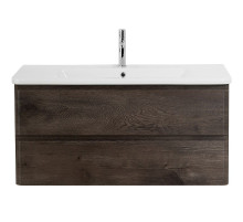 Тумба под раковину BelBagno 105 ALBANO-CER-1050-2C-SO-RNG подвесная Robere Nature Grigio