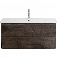 Тумба под раковину BelBagno 105 ALBANO-CER-1050-2C-SO-RNG подвесная Robere Nature Grigio