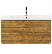 Тумба под раковину BelBagno 105 ALBANO-CER-1050-2C-SO-RR подвесная Rovere Rustico
