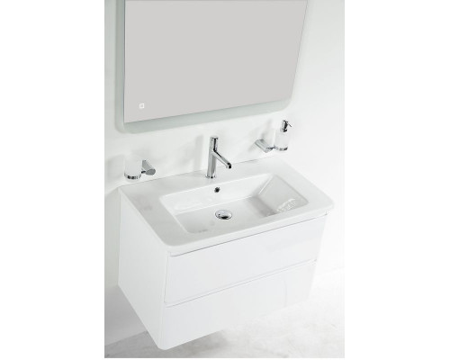 Приобрести Тумба под раковину BelBagno 80 ALBANO-CER-800-2C-SO-BL подвесная Bianco Lucido в магазине сантехники Santeh-Crystal.ru