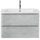 Приобрести Тумба под раковину BelBagno 80 ALBANO-CER-800-2C-SO-CVG подвесная Cemento Verona Grigio в магазине сантехники Santeh-Crystal.ru