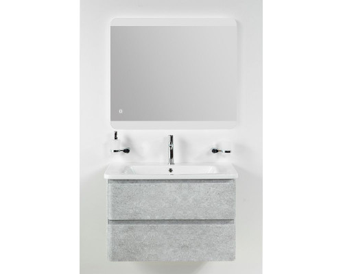 Приобрести Тумба под раковину BelBagno 80 ALBANO-CER-800-2C-SO-CVG подвесная Cemento Verona Grigio в магазине сантехники Santeh-Crystal.ru