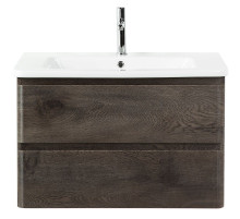 Тумба под раковину BelBagno 80 ALBANO-CER-800-2C-SO-RNG подвесная Robere Nature Grigio