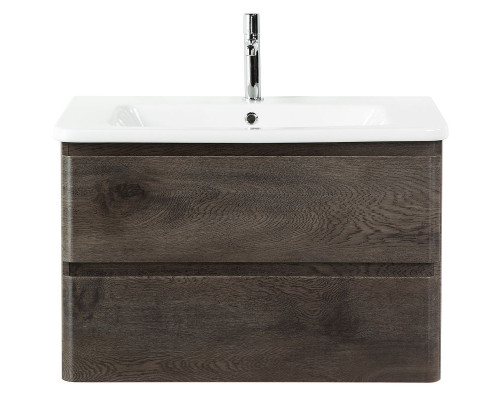 Заказать Тумба под раковину BelBagno 80 ALBANO-CER-800-2C-SO-RNG подвесная Robere Nature Grigio в магазине сантехники Santeh-Crystal.ru
