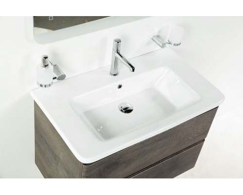 Заказать Тумба под раковину BelBagno 80 ALBANO-CER-800-2C-SO-RNG подвесная Robere Nature Grigio в магазине сантехники Santeh-Crystal.ru