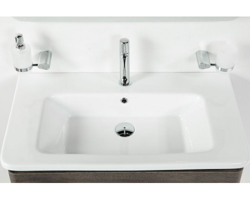 Заказать Тумба под раковину BelBagno 80 ALBANO-CER-800-2C-SO-RNG подвесная Robere Nature Grigio в магазине сантехники Santeh-Crystal.ru