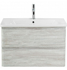 Тумба под раковину BelBagno 80 ALBANO-CER-800-2C-SO-RVB подвесная Rovere Vintage Bianco