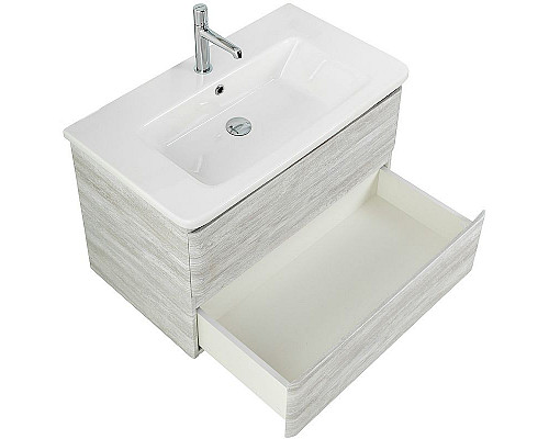 Заказать Тумба под раковину BelBagno 80 ALBANO-CER-800-2C-SO-RVB подвесная Rovere Vintage Bianco в магазине сантехники Santeh-Crystal.ru