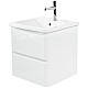 Купить Тумба под раковину BelBagno 50 ALBANO-CER-500-2C-SO-BL подвесная Bianco Lucido в магазине сантехники Santeh-Crystal.ru