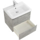 Купить Тумба под раковину BelBagno 50 ALBANO-CER-500-2C-SO-CVG подвесная Cemento Verona Grigio в магазине сантехники Santeh-Crystal.ru