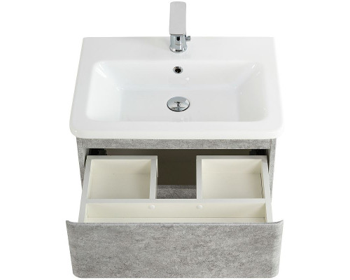 Купить Тумба под раковину BelBagno 50 ALBANO-CER-500-2C-SO-CVG подвесная Cemento Verona Grigio в магазине сантехники Santeh-Crystal.ru