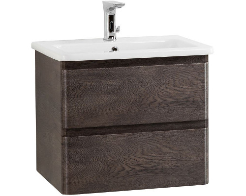 Заказать Тумба под раковину BelBagno 50 ALBANO-CER-500-2C-SO-RNG подвесная Robere Nature Grigio в магазине сантехники Santeh-Crystal.ru