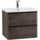 Заказать Тумба под раковину BelBagno 50 ALBANO-CER-500-2C-SO-RNG подвесная Robere Nature Grigio в магазине сантехники Santeh-Crystal.ru
