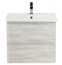 Тумба под раковину BelBagno 50 ALBANO-CER-500-2C-SO-RVB подвесная Rovere Vintage Bianco