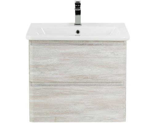 Приобрести Тумба под раковину BelBagno 50 ALBANO-CER-500-2C-SO-RVB подвесная Rovere Vintage Bianco в магазине сантехники Santeh-Crystal.ru
