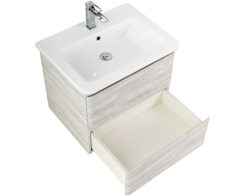 Приобрести Тумба под раковину BelBagno 50 ALBANO-CER-500-2C-SO-RVB подвесная Rovere Vintage Bianco в магазине сантехники Santeh-Crystal.ru