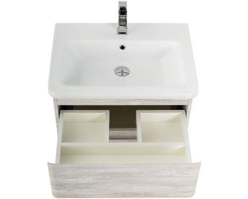 Приобрести Тумба под раковину BelBagno 50 ALBANO-CER-500-2C-SO-RVB подвесная Rovere Vintage Bianco в магазине сантехники Santeh-Crystal.ru