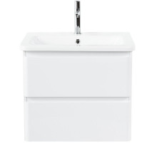 Тумба под раковину BelBagno 60 ALBANO-CER-600-2C-SO-BL подвесная Bianco Lucido