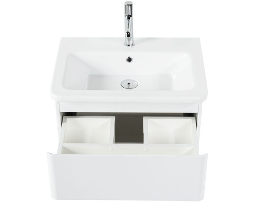 Приобрести Тумба под раковину BelBagno 60 ALBANO-CER-600-2C-SO-BL подвесная Bianco Lucido в магазине сантехники Santeh-Crystal.ru