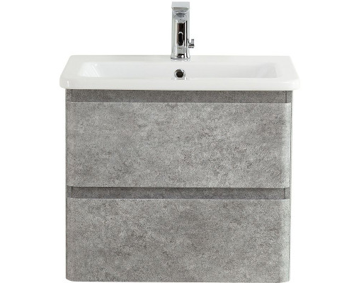 Заказать Тумба под раковину BelBagno 60 ALBANO-CER-600-2C-SO-CVG подвесная Cemento Verona Grigio в магазине сантехники Santeh-Crystal.ru