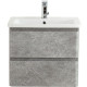 Заказать Тумба под раковину BelBagno 60 ALBANO-CER-600-2C-SO-CVG подвесная Cemento Verona Grigio в магазине сантехники Santeh-Crystal.ru