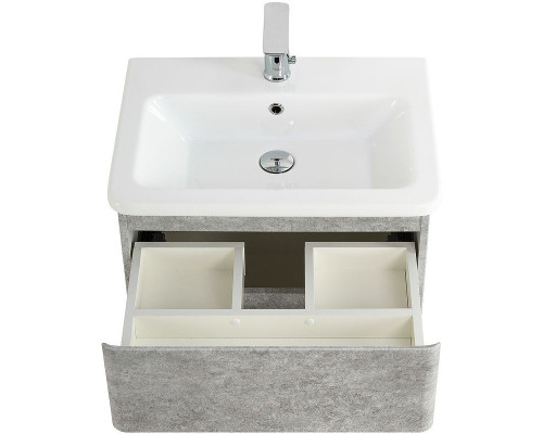 Заказать Тумба под раковину BelBagno 60 ALBANO-CER-600-2C-SO-CVG подвесная Cemento Verona Grigio в магазине сантехники Santeh-Crystal.ru