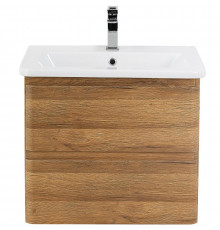 Тумба под раковину BelBagno 60 ALBANO-CER-600-2C-SO-RR подвесная Rovere Rustico