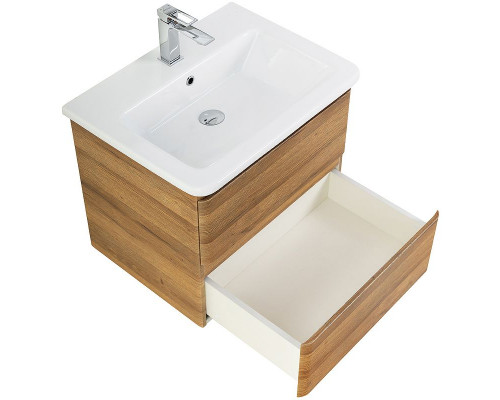 Купить Тумба под раковину BelBagno 60 ALBANO-CER-600-2C-SO-RR подвесная Rovere Rustico в магазине сантехники Santeh-Crystal.ru