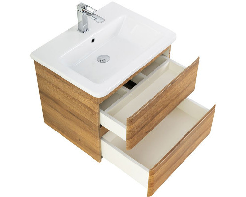 Купить Тумба под раковину BelBagno 60 ALBANO-CER-600-2C-SO-RR подвесная Rovere Rustico в магазине сантехники Santeh-Crystal.ru