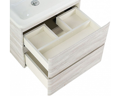 Заказать Тумба под раковину BelBagno 60 ALBANO-CER-600-2C-SO-RVB подвесная Rovere Vintage Bianco в магазине сантехники Santeh-Crystal.ru