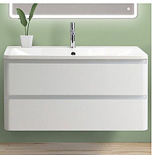 Тумба под раковину BelBagno ALBANO-900-2C-SO-BL подвесная Bianco Lucido