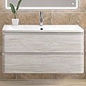 Тумба под раковину BelBagno ALBANO-900-2C-SO-RVB подвесная Rovere Vintage Bianco