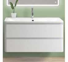 Тумба под раковину BelBagno ALBANO-1000-2C-SO-BL подвесная Bianco Lucido