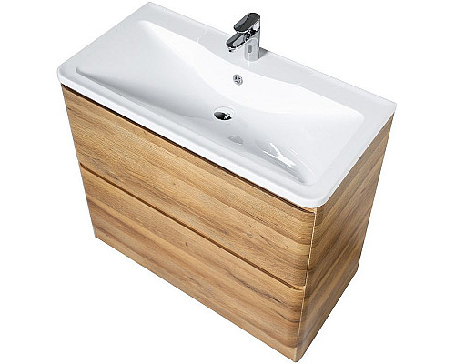 Купить Тумба под раковину BelBagno 80 ALBANO-800-2C-PIA-RR Rovere Rustico в магазине сантехники Santeh-Crystal.ru