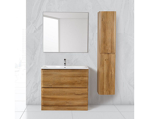 Купить Тумба под раковину BelBagno 80 ALBANO-800-2C-PIA-RR Rovere Rustico в магазине сантехники Santeh-Crystal.ru