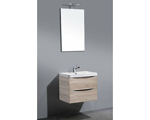 Купить Тумба под раковину BelBagno Ancona-N 60 ANCONA-N-600-2C-SO-WO подвесная Rovere Bianco в магазине сантехники Santeh-Crystal.ru