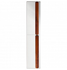 Шкаф пенал BelBagno Aurora 33 L AURORA-1600-2A-SC-BL-P-L подвесной Bianco Lucido без ручек