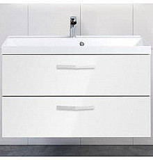 Тумба под раковину BelBagno Aurora 90 AURORA-900-2C-SO-BL подвесная Bianco Lucido
