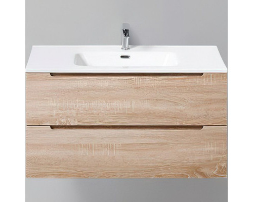 Приобрести Тумба под раковину BelBagno Etna 100 ETNA-1000-2C-SO-WO-P подвесная Rovere Bianco в магазине сантехники Santeh-Crystal.ru